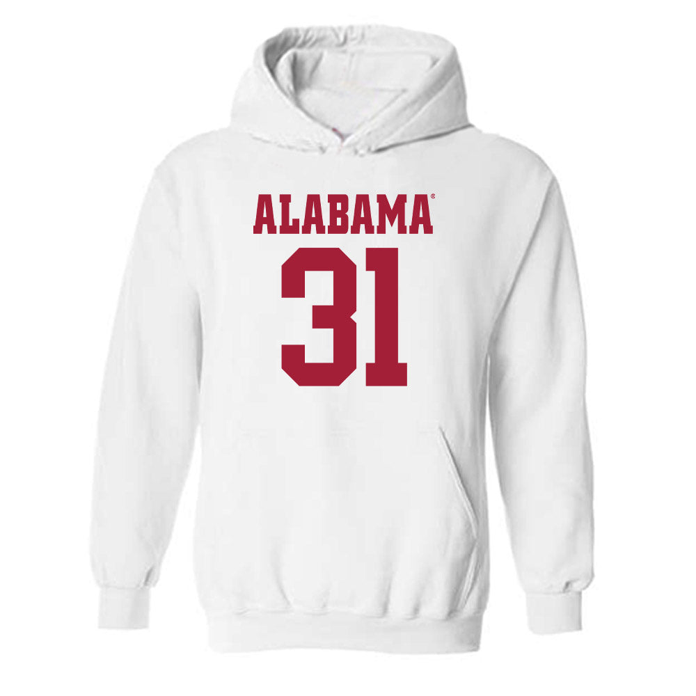 Alabama - NCAA Women's Basketball : Naomi Jones - Hooded Sweatshirt Classic Shersey