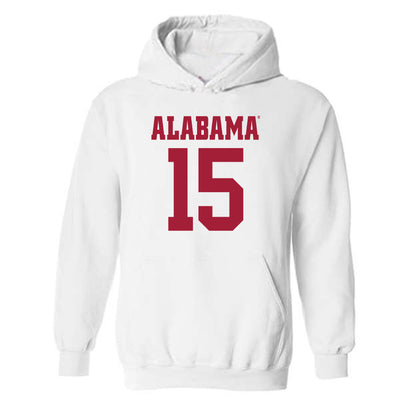 Alabama - NCAA Men's Basketball : Jarin Stevenson - Hooded Sweatshirt Classic Shersey