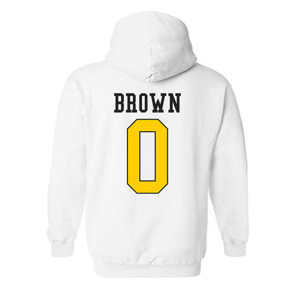 App State - NCAA Men's Basketball : Xavion Brown - Hooded Sweatshirt Classic Shersey