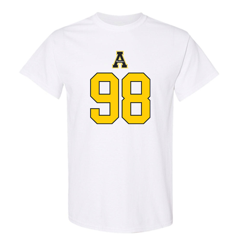 App State - NCAA Football : Jason Hertz - Short Sleeve T-Shirt