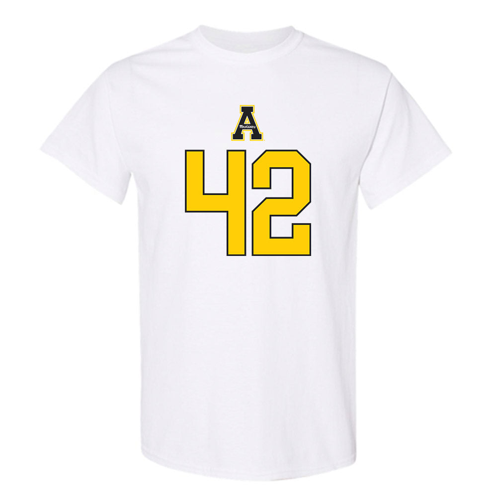 App State - NCAA Football : Braxton Veiga - Short Sleeve T-Shirt