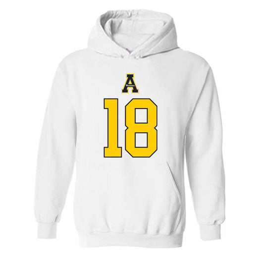 App State - NCAA Football : Richard Lenhardt III - Hooded Sweatshirt Classic Shersey