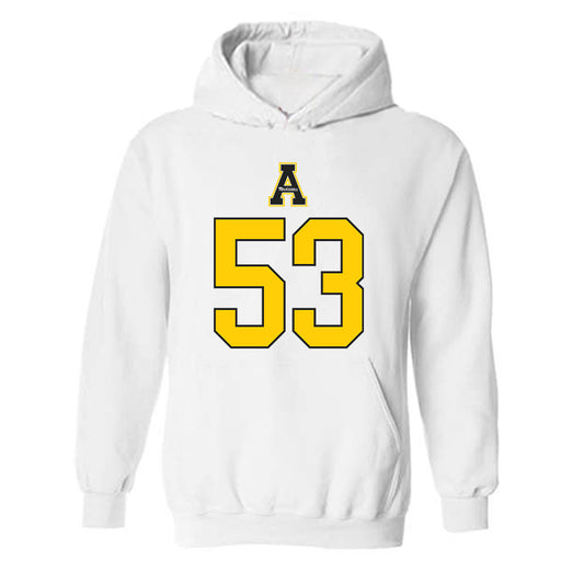 App State - NCAA Football : Jake Ganoe Hooded Sweatshirt