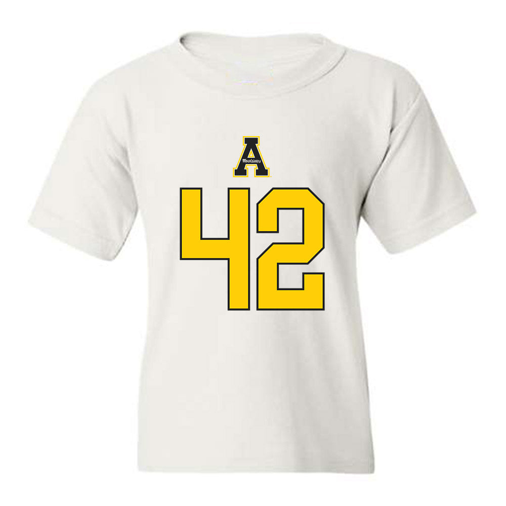 App State - NCAA Football : Braxton Veiga - Youth T-Shirt