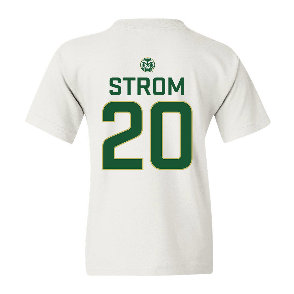 Colorado State - NCAA Women's Basketball : Sanna Strom - Youth T-Shirt Classic Shersey