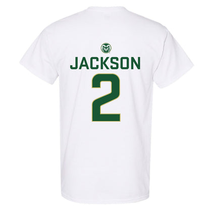 Colorado State - NCAA Men's Basketball : Taviontae Jackson T-Shirt