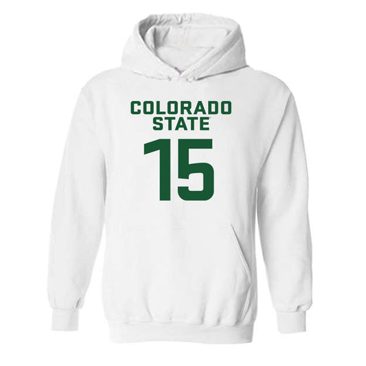 Colorado State - NCAA Men's Basketball : Jalen Lake - Hooded Sweatshirt Classic Shersey