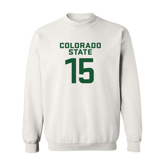 Colorado State - NCAA Men's Basketball : Jalen Lake - Crewneck Sweatshirt Classic Shersey