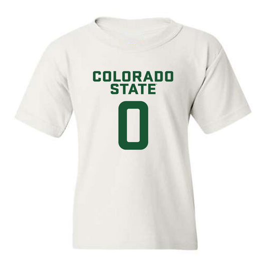 Colorado State - NCAA Men's Basketball : Kyan Evans - Youth T-Shirt Classic Shersey