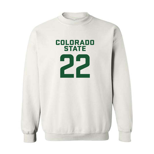 Colorado State - NCAA Men's Basketball : Cameron Lowe - Crewneck Sweatshirt Classic Shersey