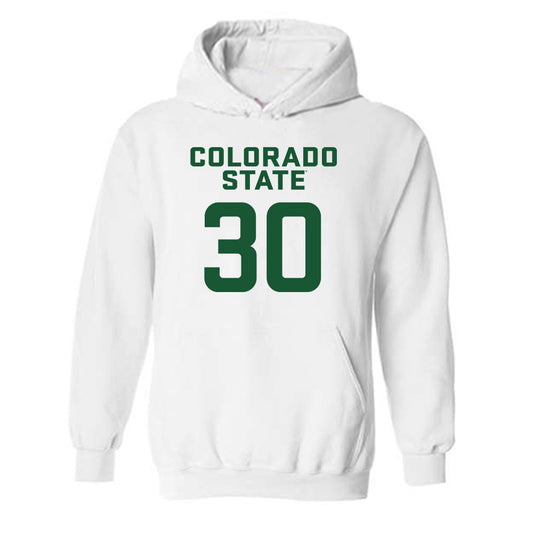 Colorado State - NCAA Women's Basketball : Hannah Ronsiek - Hooded Sweatshirt Classic Shersey