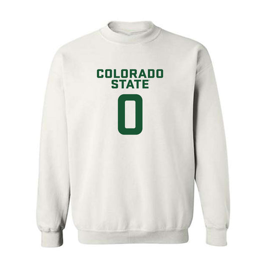 Colorado State - NCAA Men's Basketball : Kyan Evans - Crewneck Sweatshirt Classic Shersey