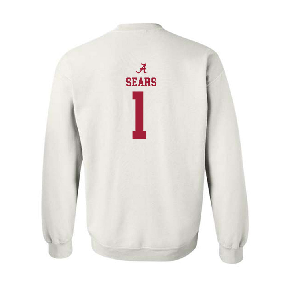 Alabama - NCAA Men's Basketball : Mark Sears - Crewneck Sweatshirt Classic Shersey