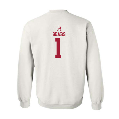 Alabama - NCAA Men's Basketball : Mark Sears - Crewneck Sweatshirt Classic Shersey