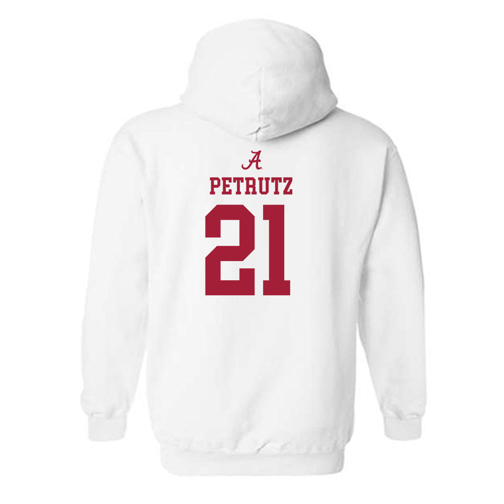 Alabama - NCAA Baseball : Ian Petrutz - Hooded Sweatshirt Classic Shersey