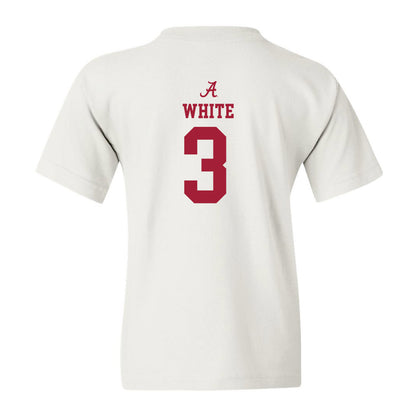 Alabama - NCAA Softball : Kristen White - Youth T-Shirt Classic Shersey