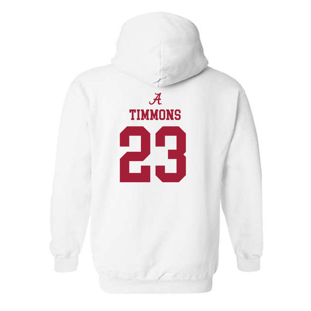 Alabama - NCAA Women's Basketball : Jessica Timmons - Hooded Sweatshirt Classic Shersey