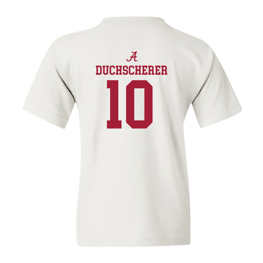 Alabama - NCAA Softball : Abby Duchscherer - Youth T-Shirt Classic Shersey