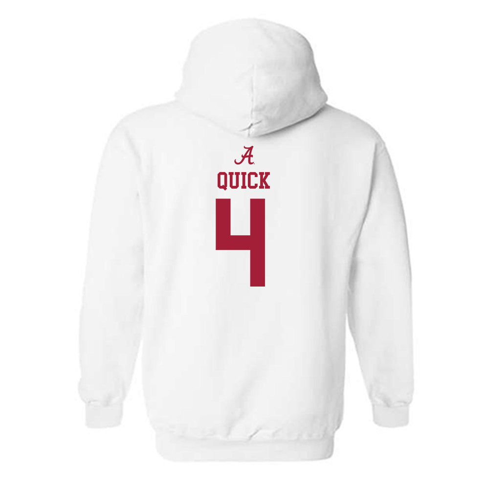 Alabama - NCAA Baseball : Riley Quick - Hooded Sweatshirt Classic Shersey