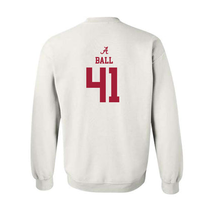 Alabama - NCAA Baseball : Connor Ball - Crewneck Sweatshirt Classic Shersey