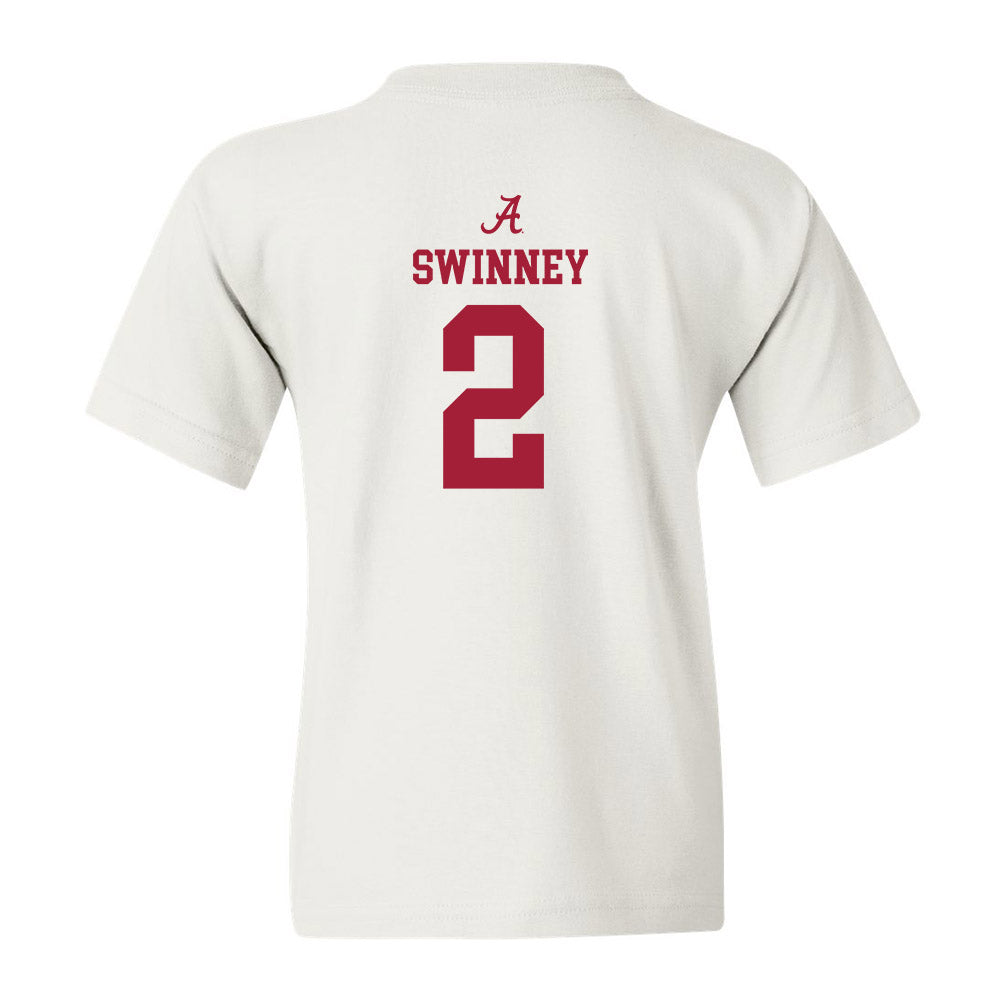 Alabama - NCAA Baseball : Mason Swinney - Youth T-Shirt Classic Shersey