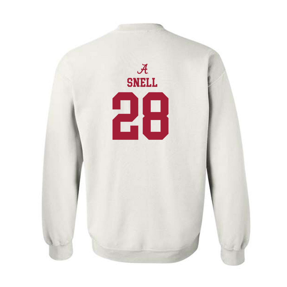 Alabama - NCAA Baseball : Kade Snell - Crewneck Sweatshirt Classic Shersey