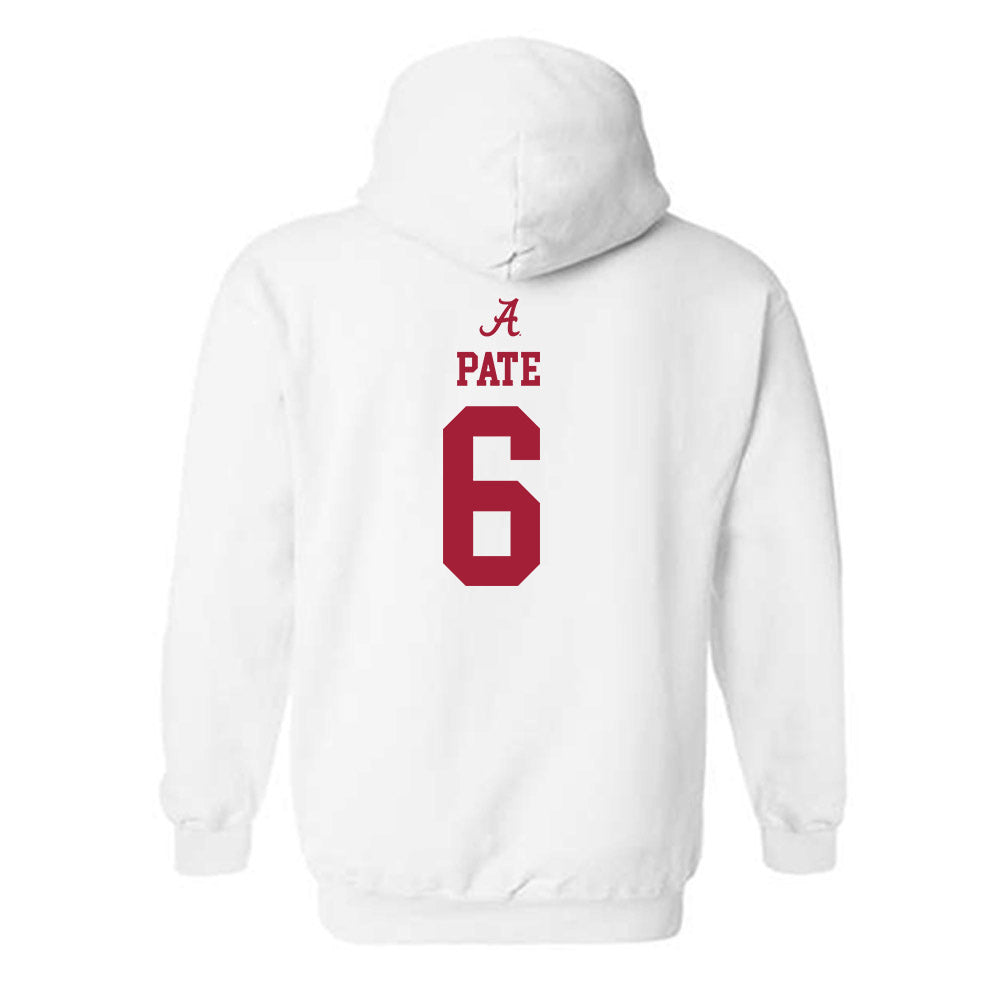 Alabama - NCAA Softball : Kinley Pate - Hooded Sweatshirt Classic Shersey