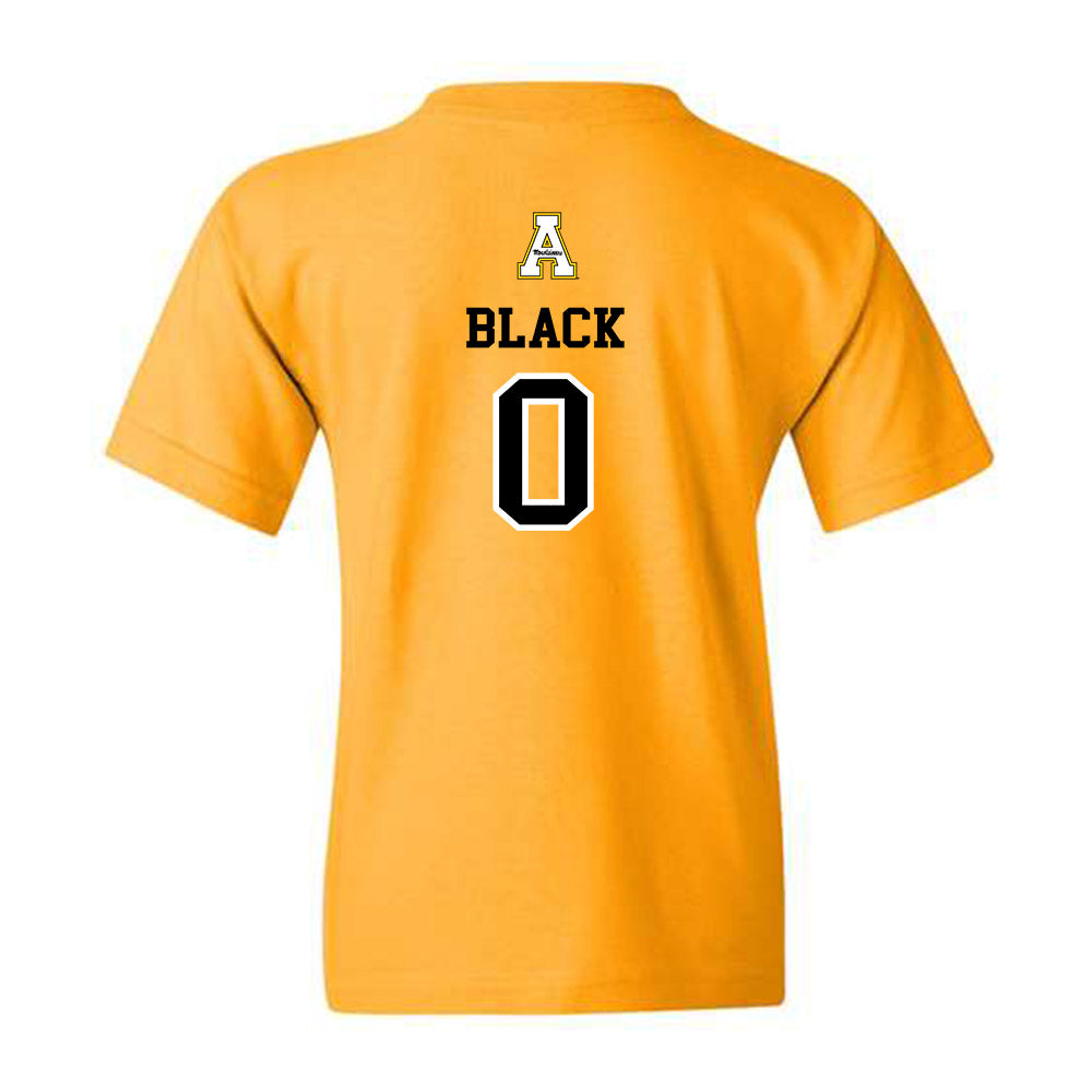 App State - NCAA Women's Basketball : Alexis Black - Youth T-Shirt Sports Shersey