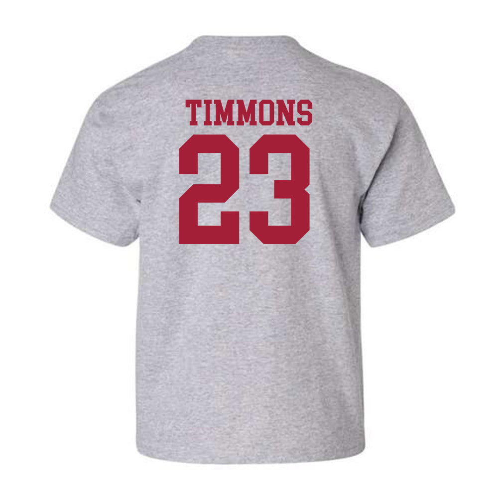 Alabama - NCAA Women's Basketball : Jessica Timmons - Youth T-Shirt Classic Shersey