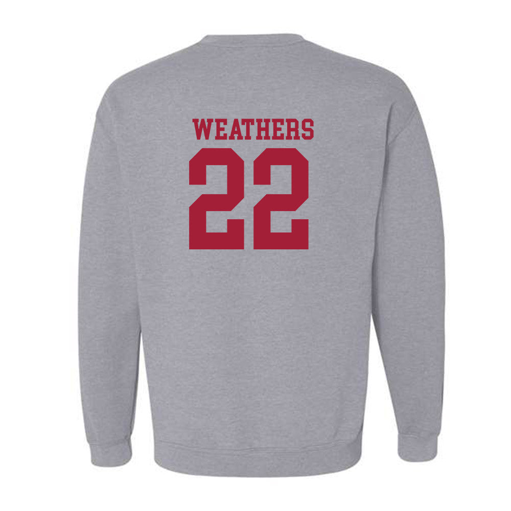 Alabama - NCAA Women's Basketball : Karly Weathers - Crewneck Sweatshirt Classic Shersey