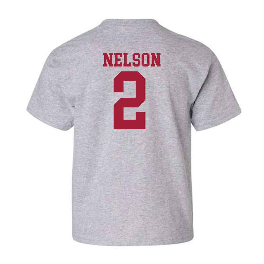 Alabama - NCAA Men's Basketball : Grant Nelson - Youth T-Shirt Classic Shersey