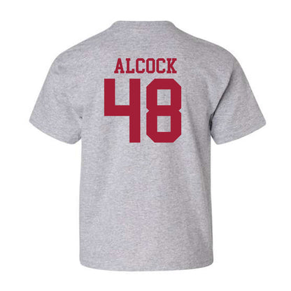 Alabama - NCAA Baseball : Bobby Alcock - Youth T-Shirt Classic Shersey