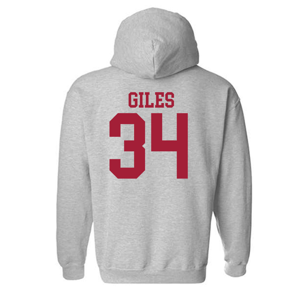 Alabama - NCAA Softball : Marlie Giles - Hooded Sweatshirt Classic Shersey