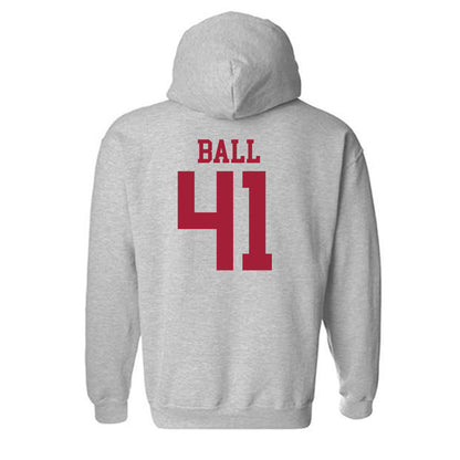 Alabama - NCAA Baseball : Connor Ball - Hooded Sweatshirt Classic Shersey