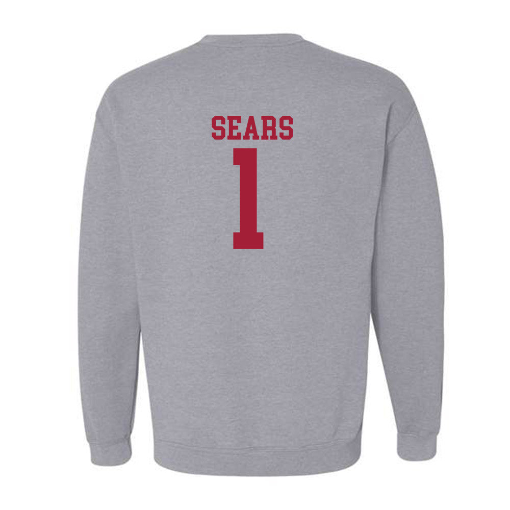 Alabama - NCAA Men's Basketball : Mark Sears - Crewneck Sweatshirt Classic Shersey