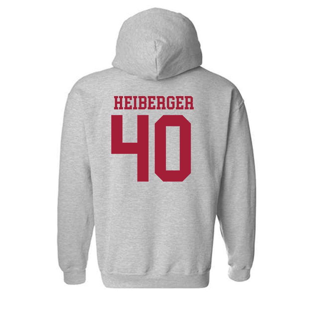 Alabama - NCAA Baseball : Matthew Heiberger - Hooded Sweatshirt Classic Shersey