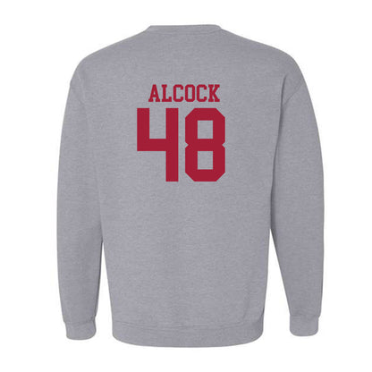 Alabama - NCAA Baseball : Bobby Alcock - Crewneck Sweatshirt Classic Shersey