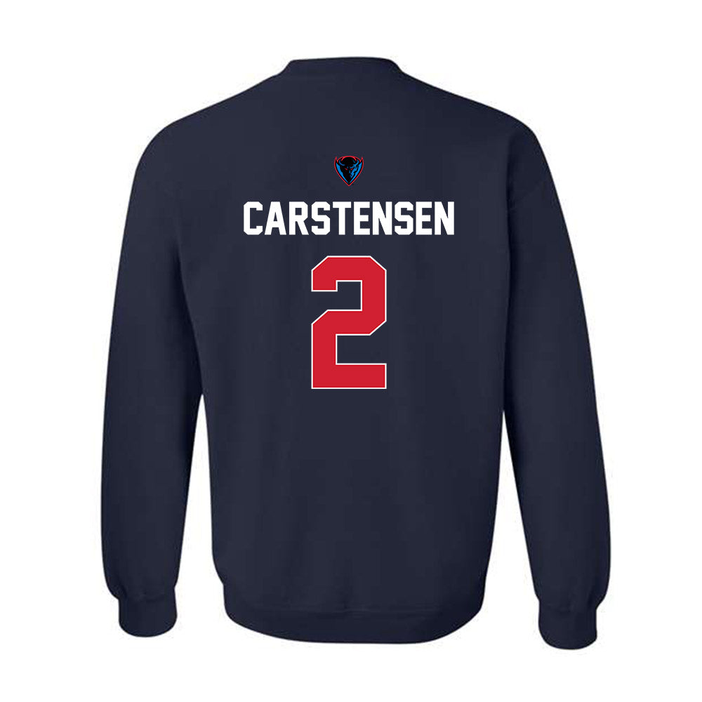 DePaul - NCAA Women's Basketball : Grace Carstensen - Crewneck Sweatshirt Sports Shersey