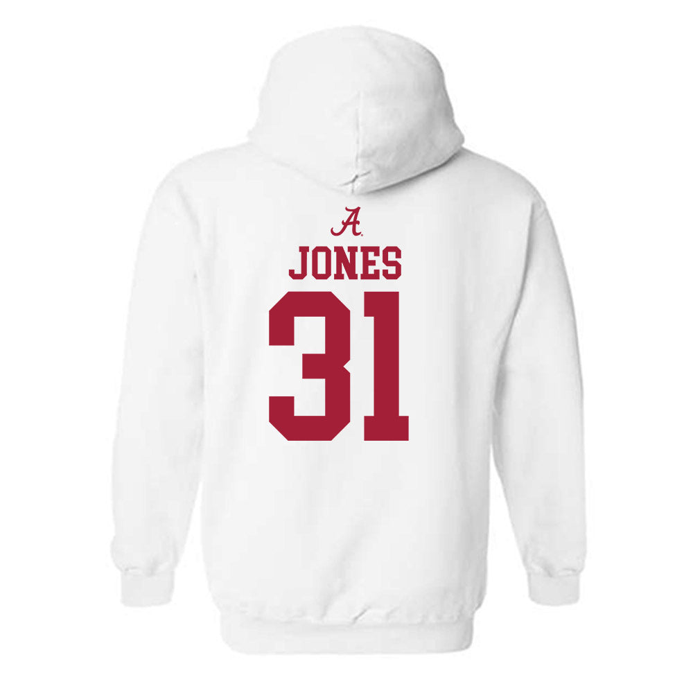 Alabama - NCAA Women's Basketball : Naomi Jones - Hooded Sweatshirt Sports Shersey