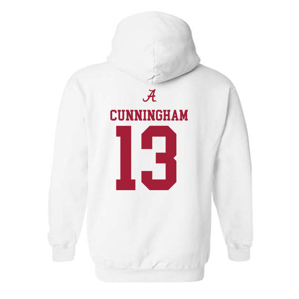 Alabama - NCAA Women's Basketball : Jeanna Cunningham - Hooded Sweatshirt Sports Shersey