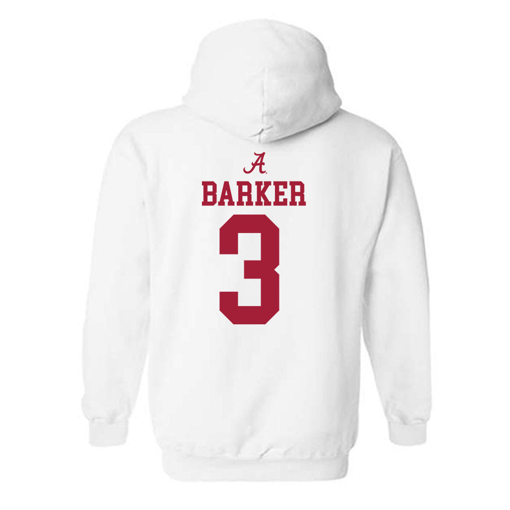 Alabama - NCAA Women's Basketball : Sarah Ashlee Barker - Hooded Sweatshirt Sports Shersey