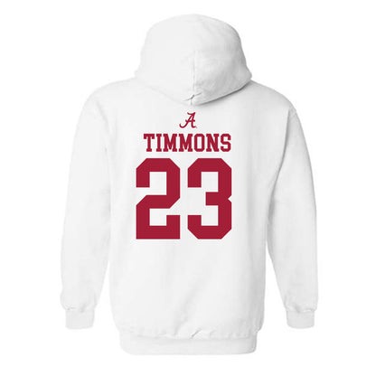 Alabama - NCAA Women's Basketball : Jessica Timmons - Hooded Sweatshirt Sports Shersey