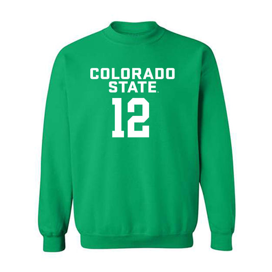 Colorado State - NCAA Men's Basketball : Patrick Cartier - Crewneck Sweatshirt Classic Shersey