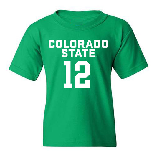 Colorado State - NCAA Men's Basketball : Patrick Cartier - Youth T-Shirt Classic Shersey