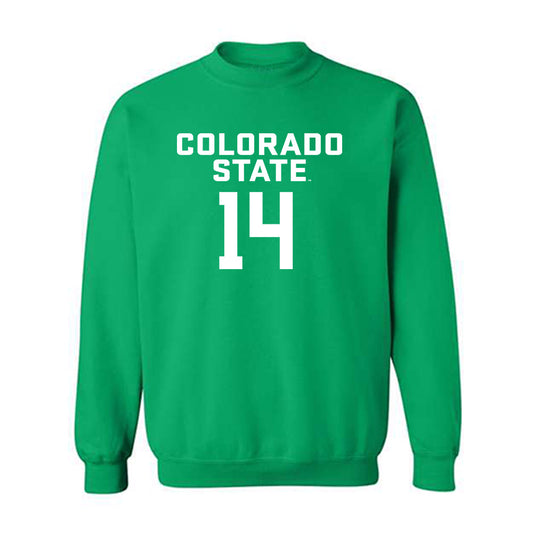 Colorado State - NCAA Women's Basketball : Marta Leimane - Crewneck Sweatshirt Classic Shersey