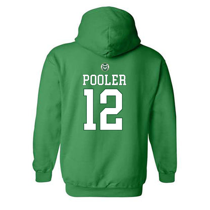 Colorado State - NCAA Football : Giles Pooler Hooded Sweatshirt