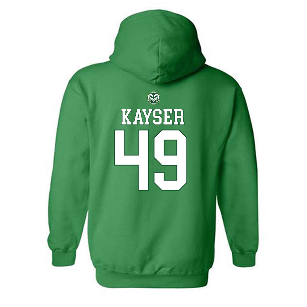 Colorado State - NCAA Women's Volleyball : Ruby Kayser Hooded Sweatshirt