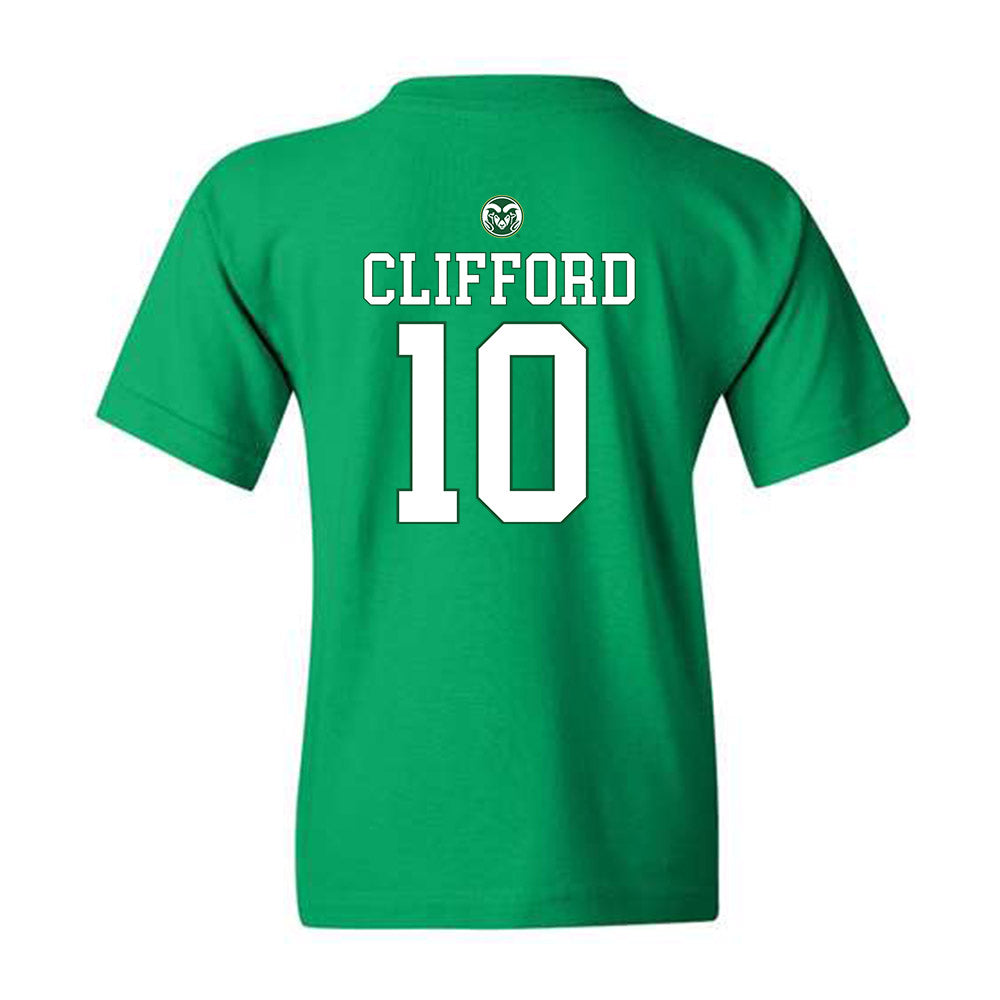 Colorado State - NCAA Men's Basketball : Dominique Clifford - Youth T-Shirt Classic Shersey