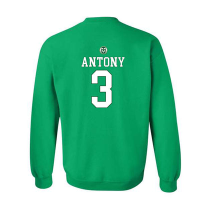 Colorado State - NCAA Women's Basketball : Avree Antony - Crewneck Sweatshirt Classic Shersey
