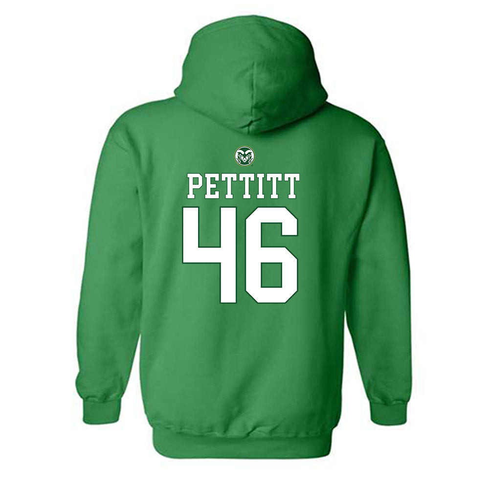 Colorado State - NCAA Football : Cody Pettitt Hooded Sweatshirt